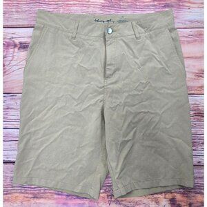 Panama Jack Mens Khaki Stretch Chino Shorts 33